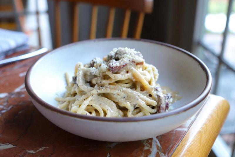 Spaghetti Carbonara Bowl