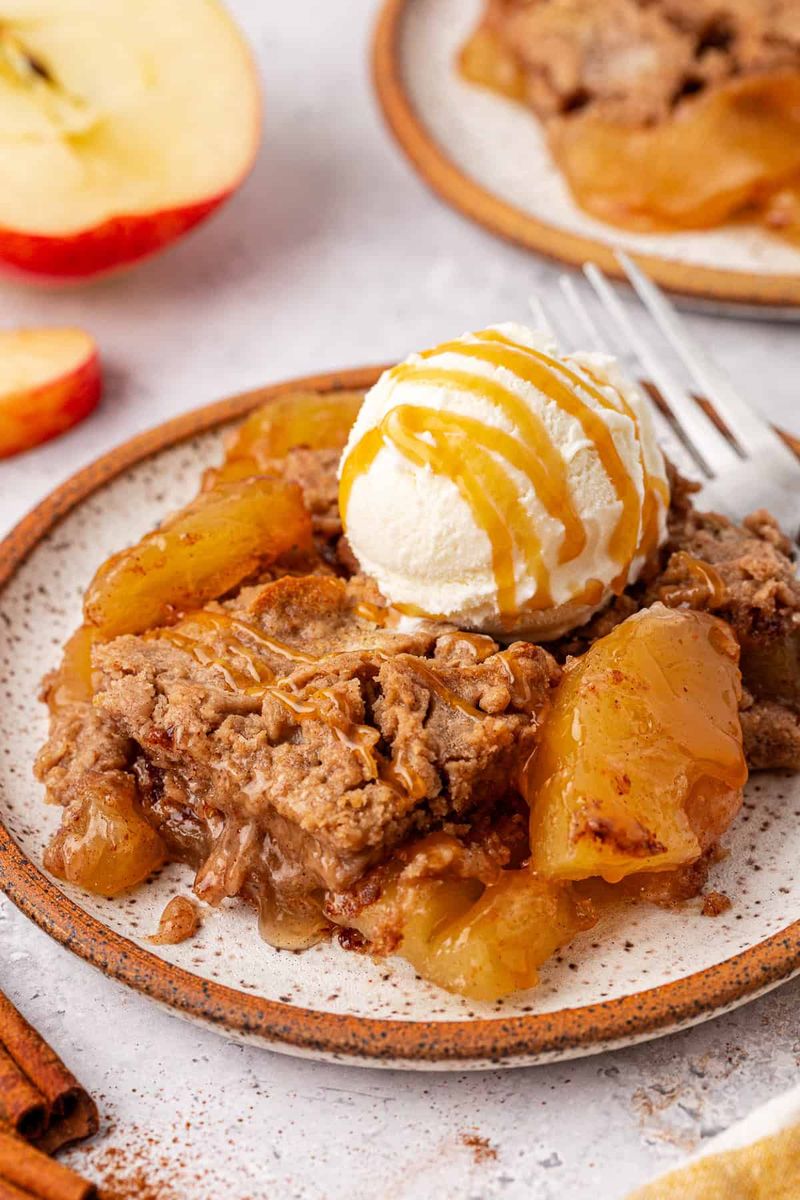 Apple Cinnamon Dump Cake
