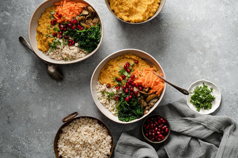 Lentil Dal Bowl