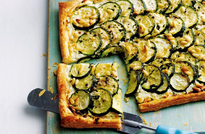 Zucchini and Ricotta Tart