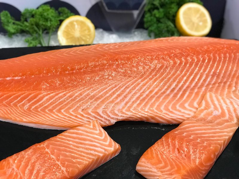 Farm-Raised Salmon