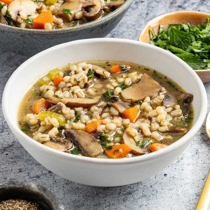 Mushroom and Barley Soup