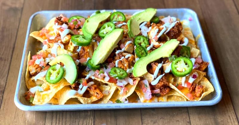 Hot Chicken Nachos