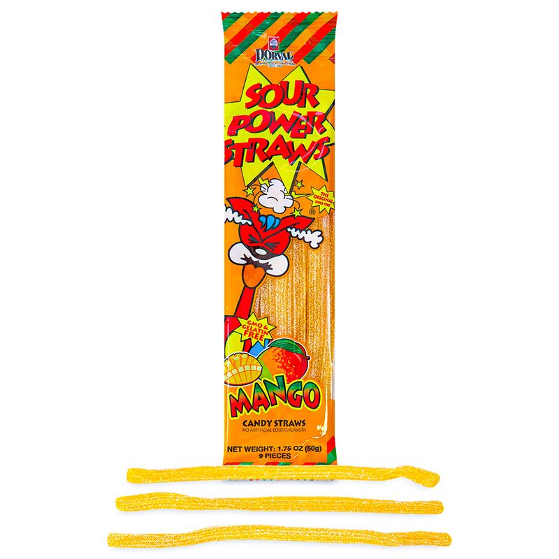Sour Power Straws