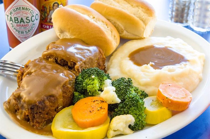 New Hampshire: Roast Pork Dinner – Red Arrow Diner, Manchester