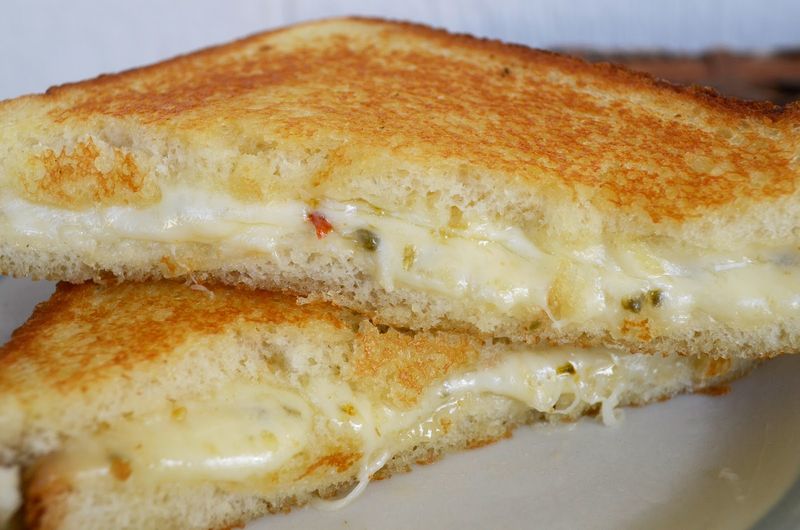 New Mexico - Santa Fe Spicy Grilled Cheese