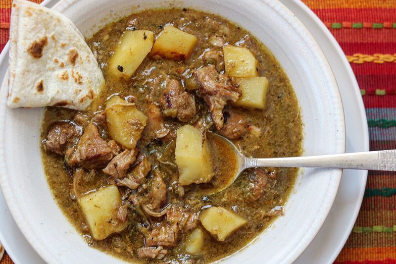 New Mexico: Green Chile Stew