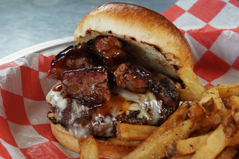 Kansas City Burnt Ends Burger