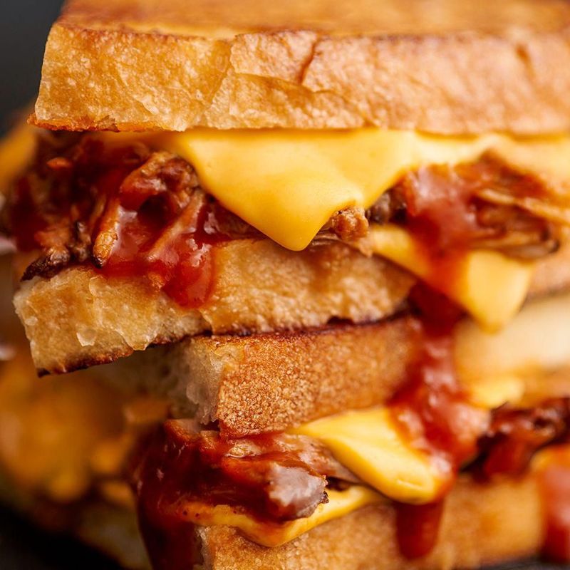North Carolina - Carolina BBQ Grilled Cheese