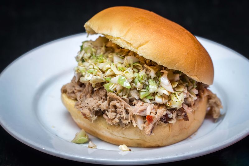 North Carolina - The Carolina BBQ Burger