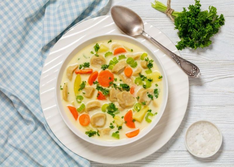 North Dakota: Knoephla Soup