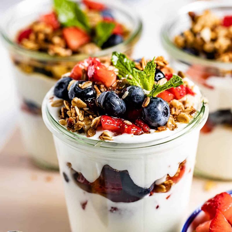 Greek Yogurt Parfait with Nuts