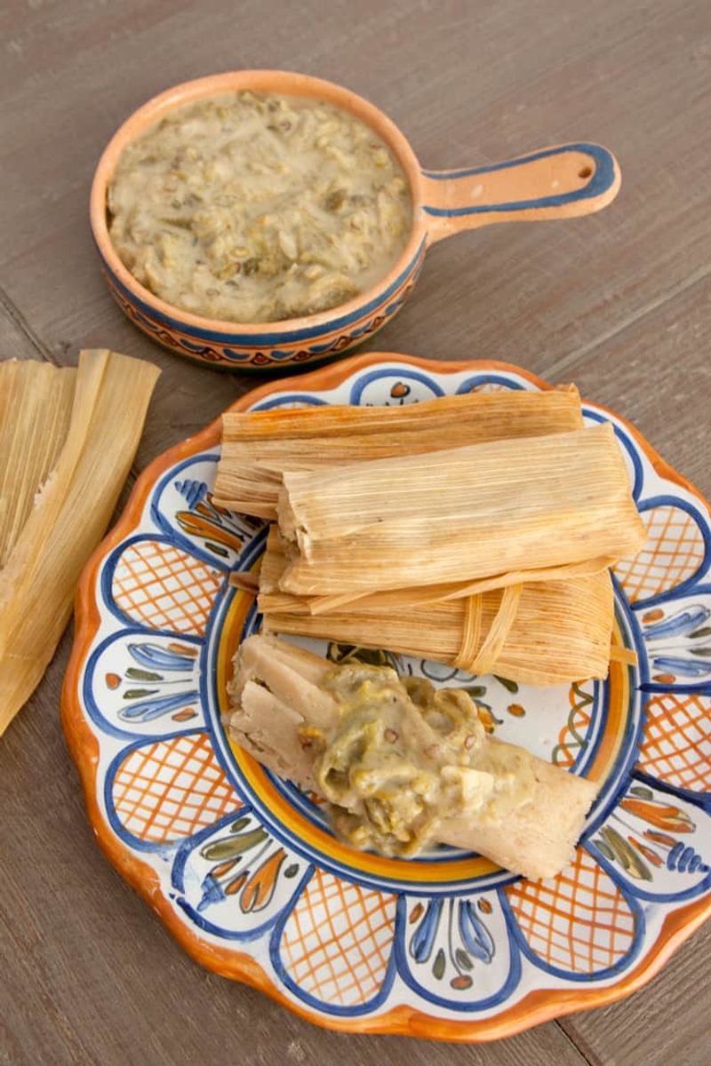 Tamales de Rajas
