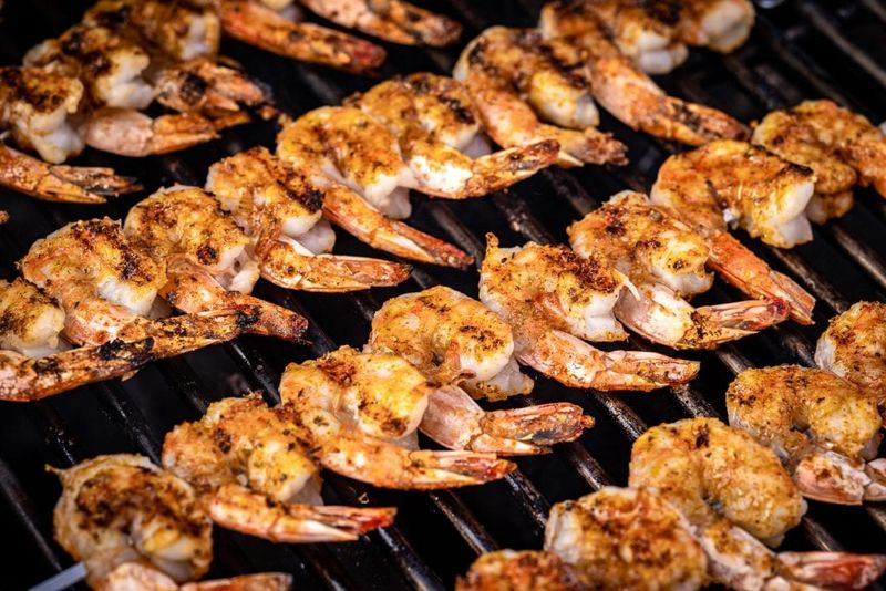 Flame-Kissed Shrimp Skewers