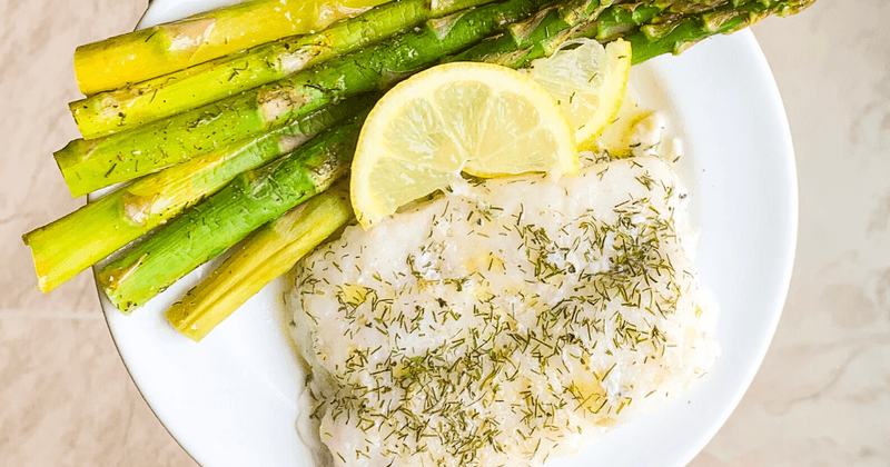 Lemon Dill Baked Pollock