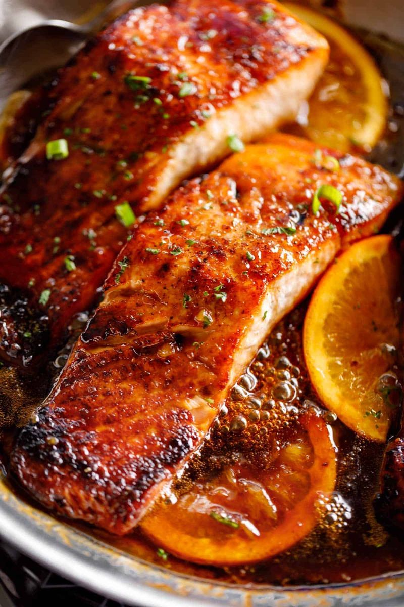 Orange Glazed Salmon
