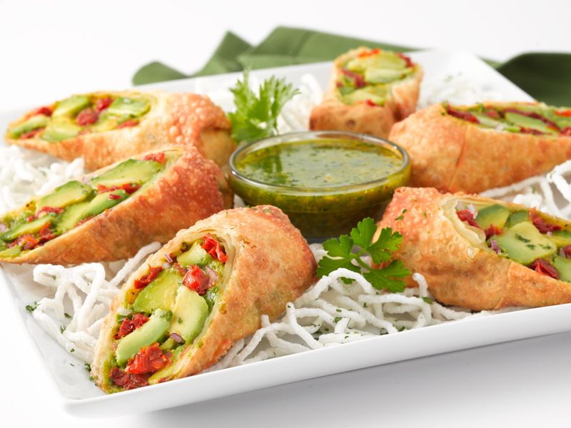 The Cheesecake Factory: Roadside Sliders & Avocado Egg Rolls Combo