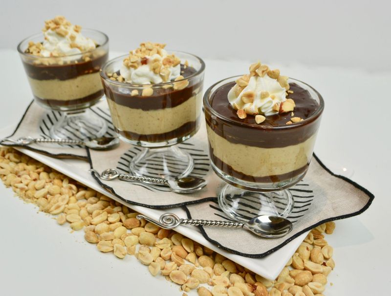 Peanut Butter Mousse Parfait