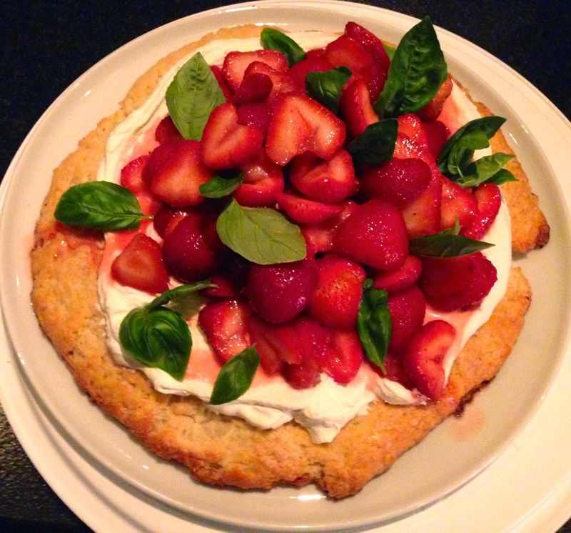 Strawberry Basil Fusion Pie