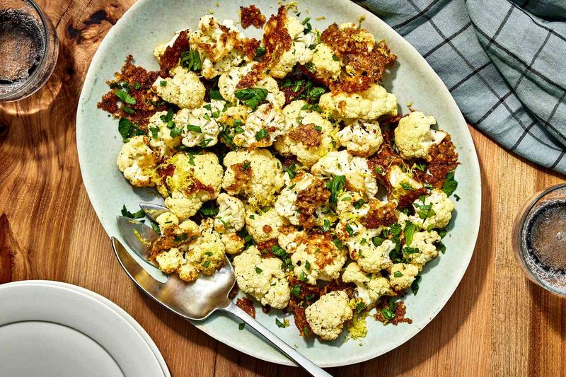 Parmesan-Crusted Cauliflower