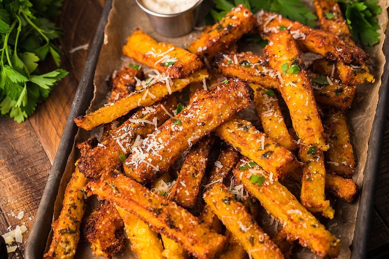 Parmesan Polenta Fries
