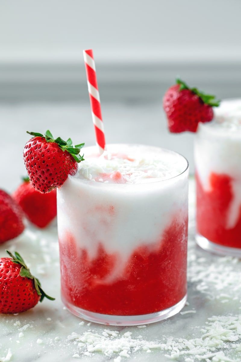 Strawberry Coconut Cooler