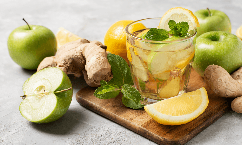 Ginger Lemon Fizz