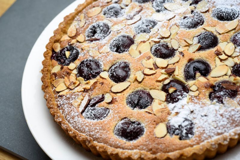 Cherry Almond Tart