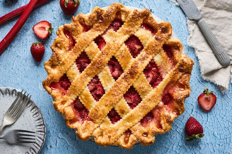 Strawberry Rhubarb Pie