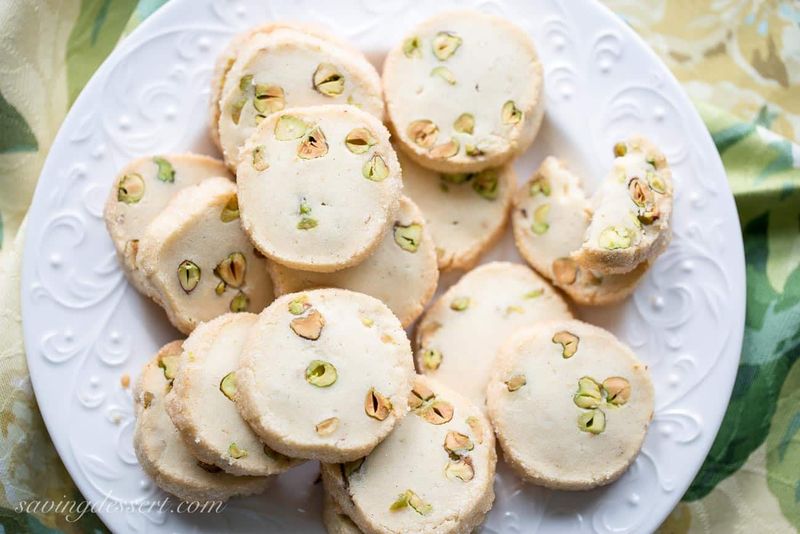 Pistachio Shortbread