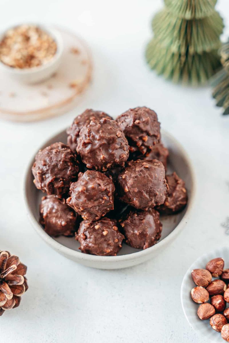 Hazelnut Praline Truffle
