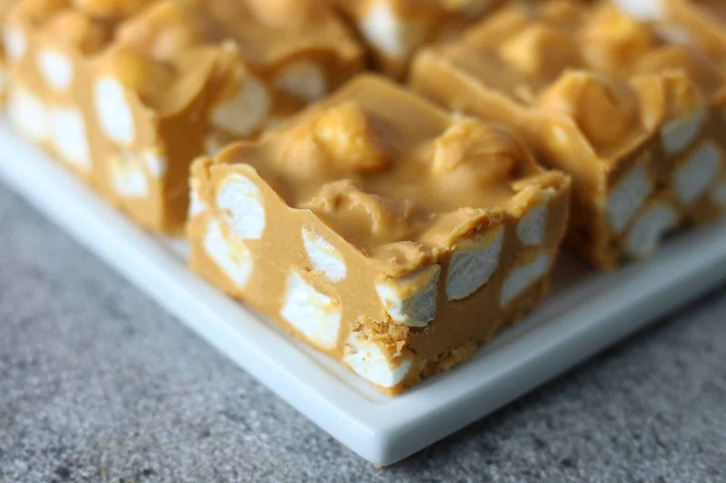 PB Marshmallow Squares