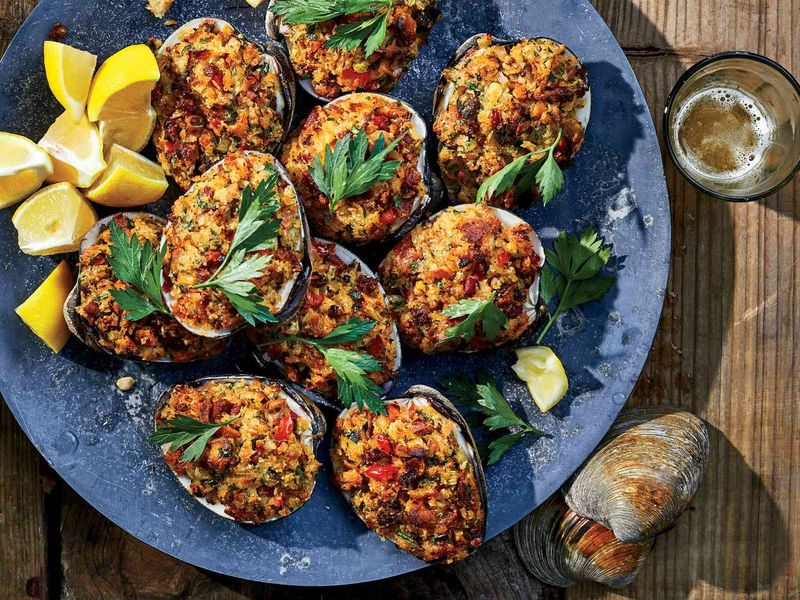 Rhode Island: Stuffies (Stuffed Quahogs)