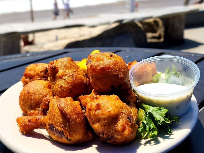 Rhode Island: Clam Cakes