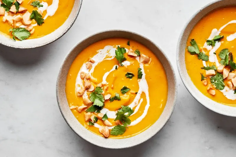 Gingered Carrot and Coconut Soup