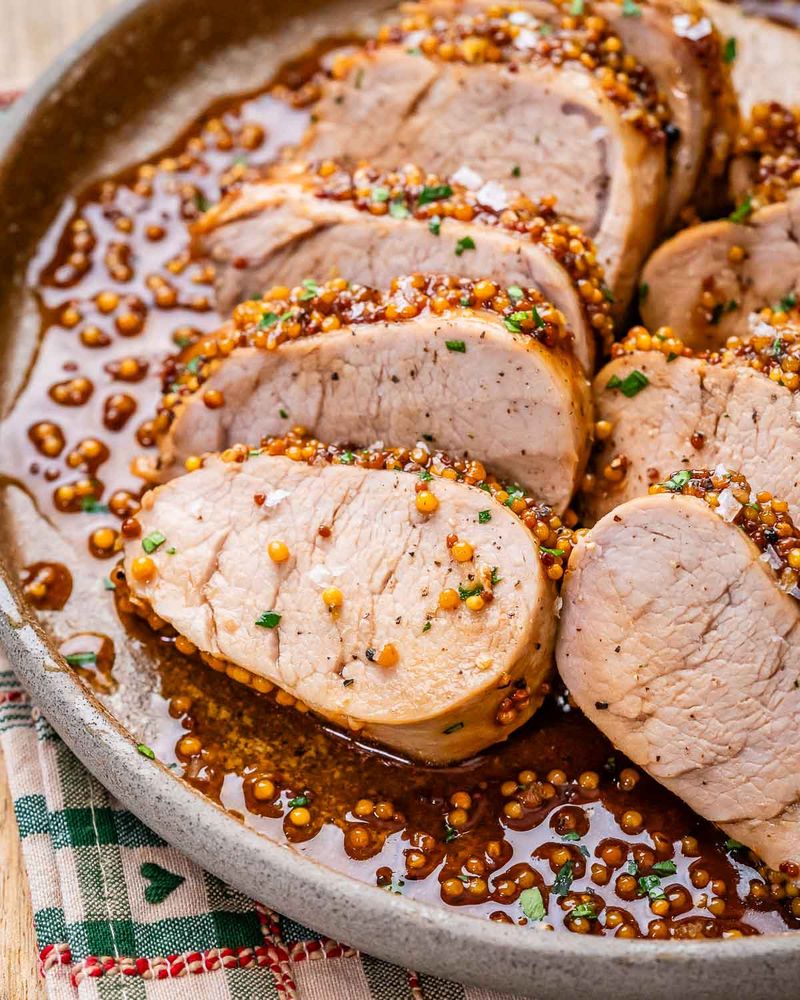 Honey Mustard Pork Tenderloin