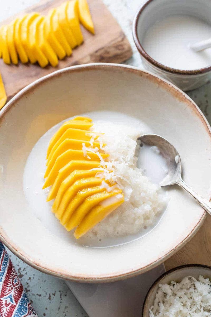 Mango Sticky Rice Bowls