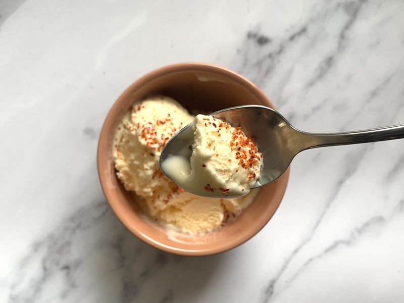 Pepper & Vanilla Ice Cream
