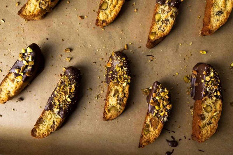Pistachio Biscotti