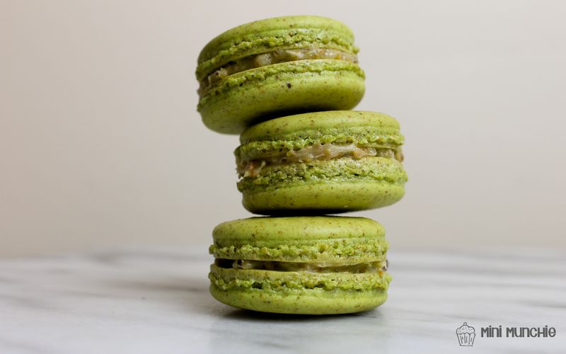 Pistachio Macarons