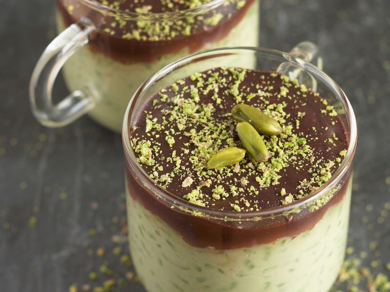 Pistachio Rice Pudding