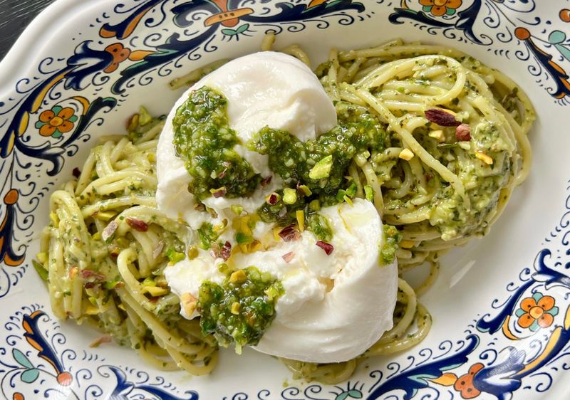 Pistachio Pesto Pasta