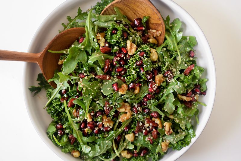 Pomegranate and Walnut Salad