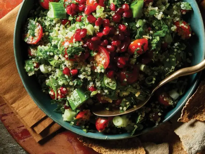 Pomegranate Tabbouleh