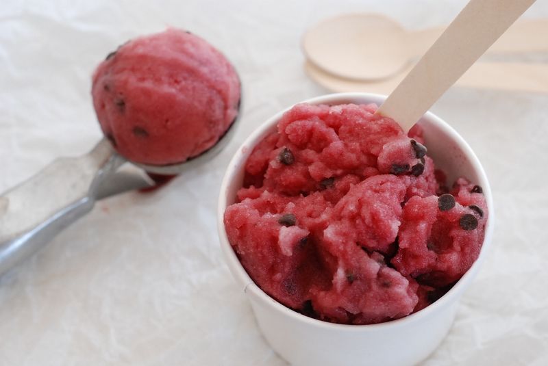 Pomegranate Sorbet