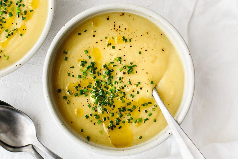Creamy Potato and Leek Soup