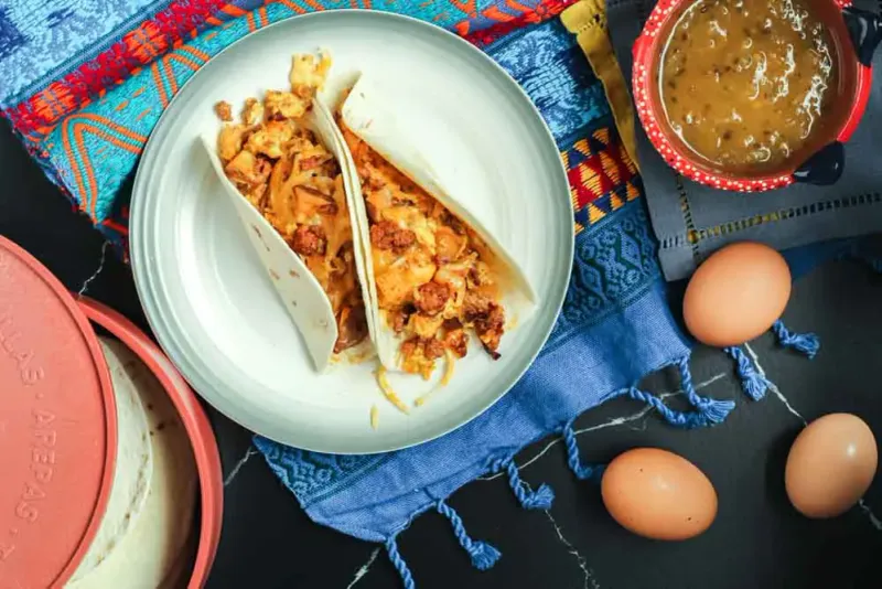 Spicy Potato Tacos