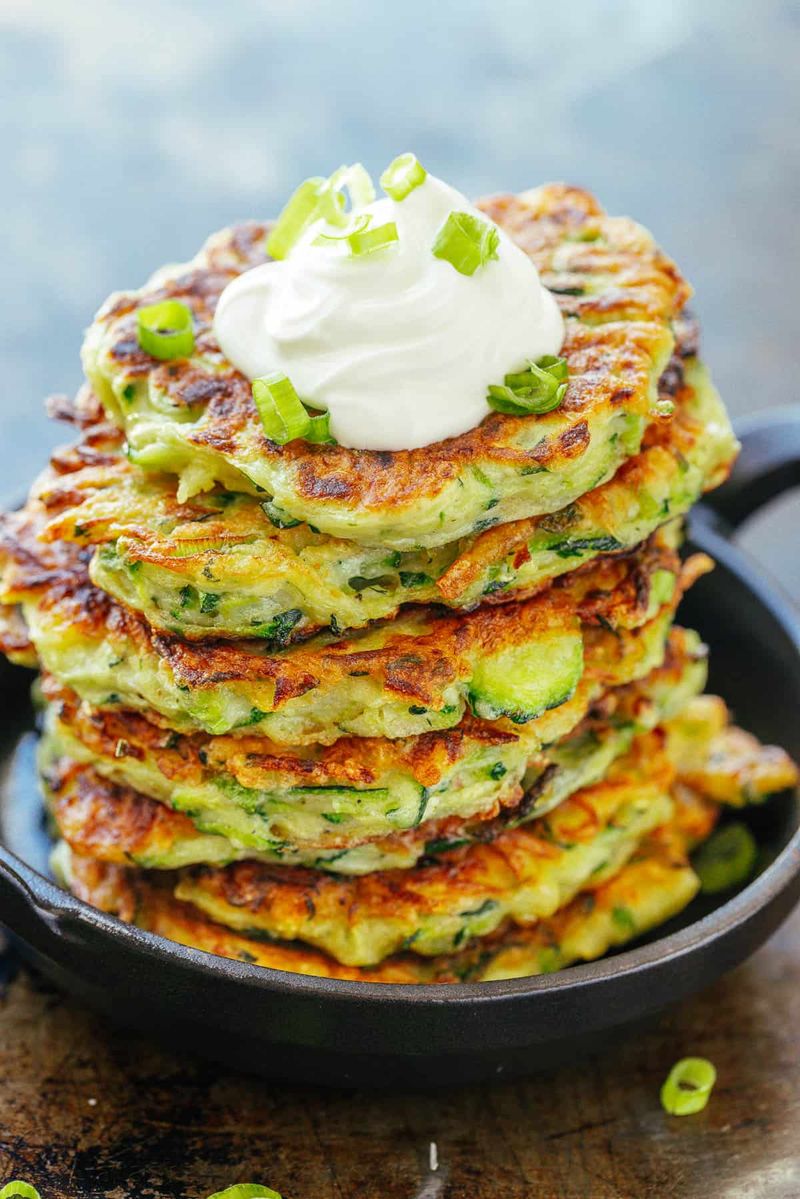 Crispy Zucchini Fritters