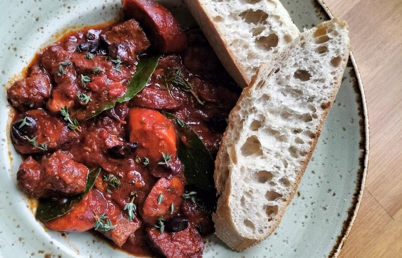 Spanish Tomato and Chorizo Stew