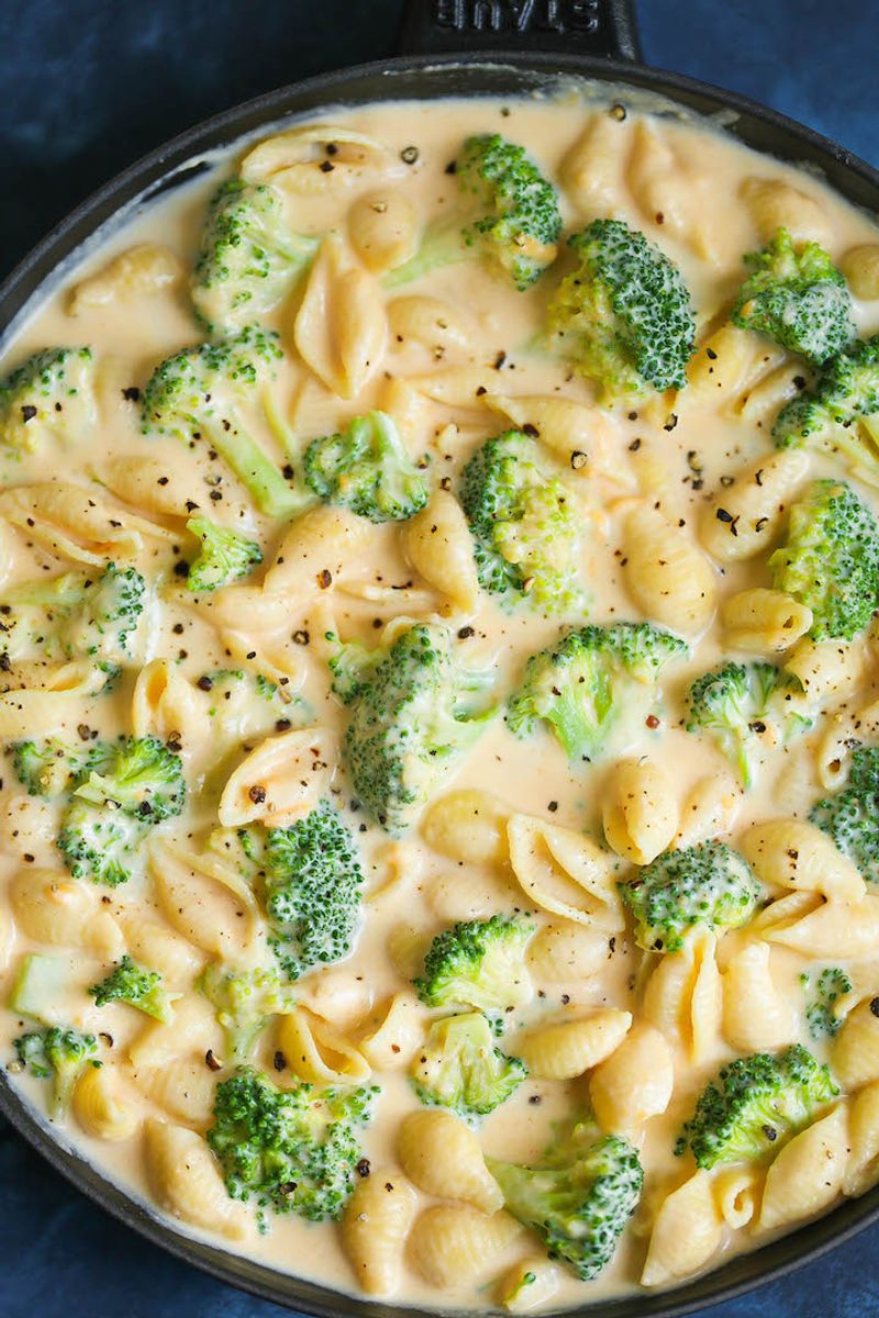 Broccoli Cheddar Mac & Cheese